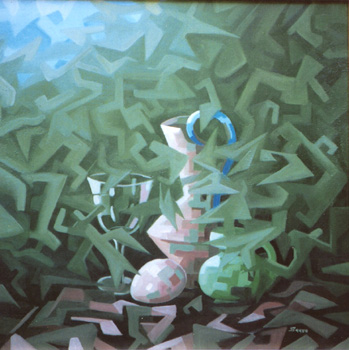 l'uovo 50x50 1999